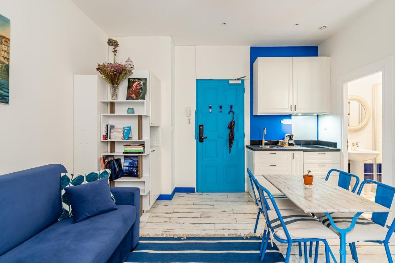 Studio Bleu 29M2, 120M Vieux-Port , Clim ,Wifi, Acces Autonome Avec Code Марсилия Екстериор снимка