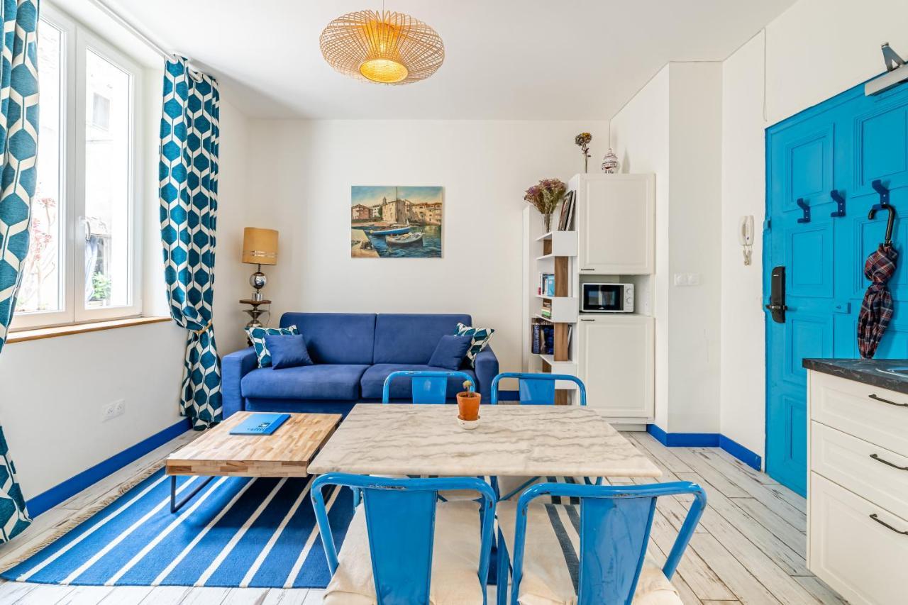 Studio Bleu 29M2, 120M Vieux-Port , Clim ,Wifi, Acces Autonome Avec Code Марсилия Екстериор снимка